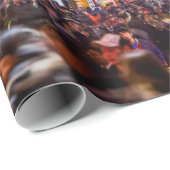 TOKYO, JAPAN - 14 MAART 2014: Signs densely line Cadeaupapier (Rol Hoek)