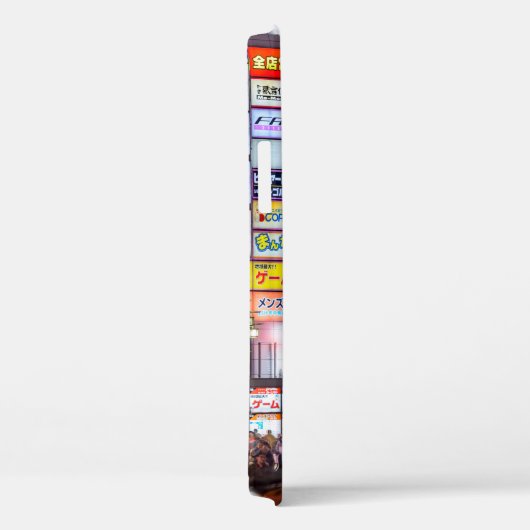 TOKYO, JAPAN - 14 MAART 2014: Signs densely line Case-Mate iPhone Case (Achterkant / Rechts)