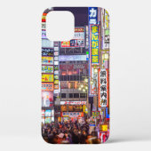 TOKYO, JAPAN - 14 MAART 2014: Signs densely line Case-Mate iPhone Case (Achterkant)