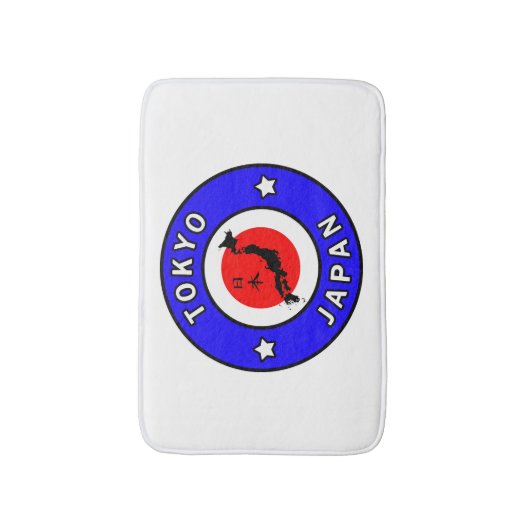 Tokyo Japan Badmat (Voorkant Verticaal)