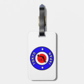 Tokyo Japan Bagagelabel (Achterkant verticaal)