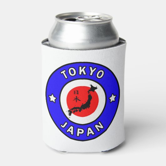 Tokyo Japan Blikjeskoeler (Blikje Voorkant)