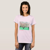 Tokyo Japan Cherry Blossom Spring reizen T-shirt (Voorkant volledig)