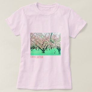 Tokyo Japan Cherry Blossom Spring reizen T-shirt