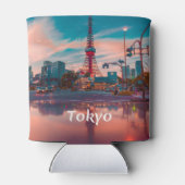 Tokyo Japan City Skytree Blikjeskoeler (Achterkant)
