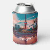 Tokyo Japan City Skytree Blikjeskoeler (Blikje Achterkant)