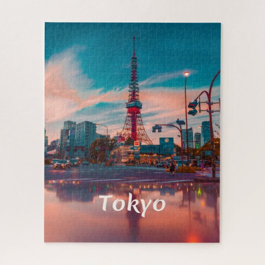 Tokyo Japan City Skytree Legpuzzel (Verticaal)