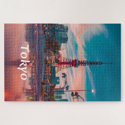 Tokyo Japan City Skytree Legpuzzel (Horizontaal)