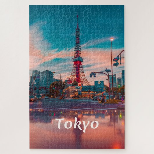 Tokyo Japan City Skytree Legpuzzel (Verticaal)