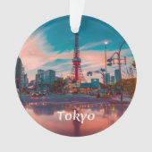 Tokyo Japan City Skytree Ornament (voorkant)