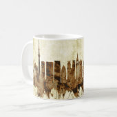 Tokyo Japan Cityscape Koffiemok (Voorkant links)