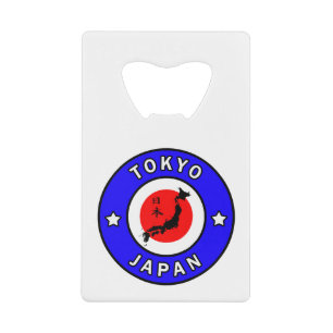 Tokyo Japan Creditkaart Flessenopener