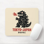 Tokyo Japan dragon  Muismat (Met muis)