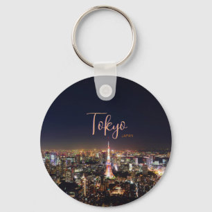 Tokyo Japan Gepersonaliseerde Sleutelhanger Aanden