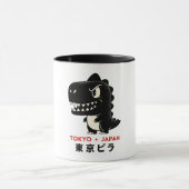 TOKYO JAPAN GODZILLA MUG MOK (Midden)