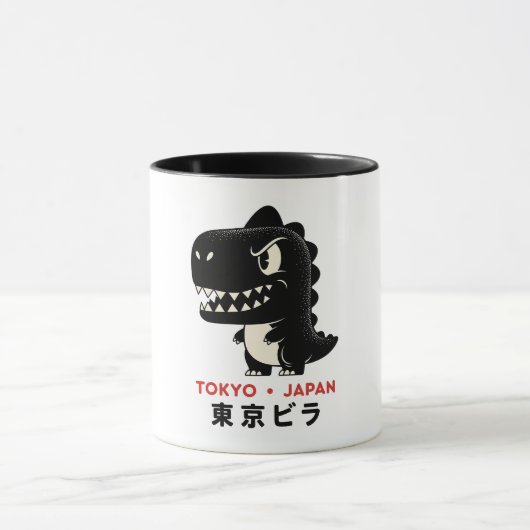 TOKYO JAPAN GODZILLA MUG MOK (Midden)