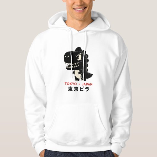 TOKYO JAPAN GODZILLA Truien Hoodie (Voorkant)