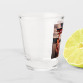 Tokyo Japan Lake Mountains Shot Glas (Links)