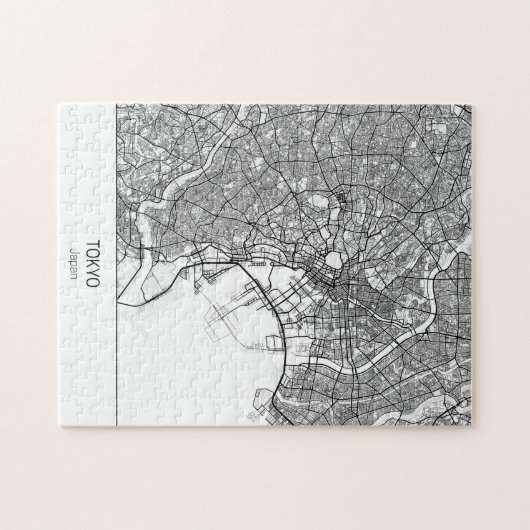 Tokyo Japan Legpuzzel (Horizontaal)