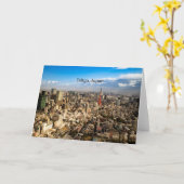 Tokyo, Japan luchtfoto uitzicht Kaart (Gele Bloem)