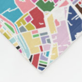 Tokyo Japan Map Fleece Deken (Hoek)