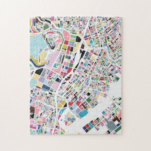 Tokyo Japan Map Legpuzzel (Verticaal)