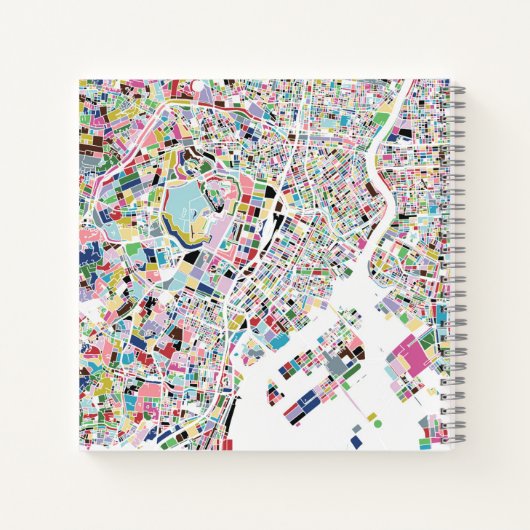 Tokyo Japan Map Notitieboek (Achterkant)