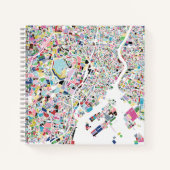 Tokyo Japan Map Notitieboek (Voorkant)