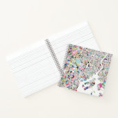 Tokyo Japan Map Notitieboek (Binnen)