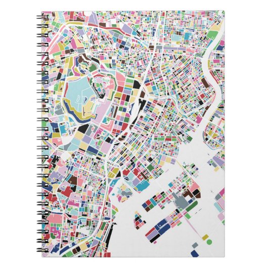Tokyo Japan Map Notitieboek (Voorkant)