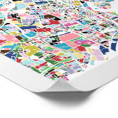 Tokyo Japan Map Poster (Hoek)