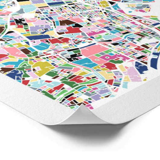 Tokyo Japan Map Poster (Hoek)