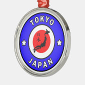 Tokyo Japan Metalen Ornament (Links)