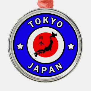 Tokyo Japan Metalen Ornament