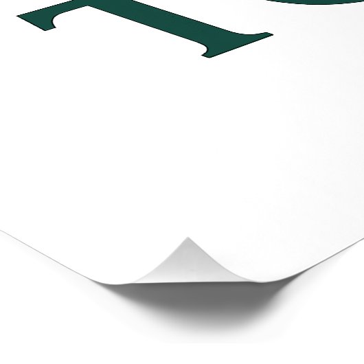 Tokyo Japan Minimalist Travel Poster – Glossy (Hoek)