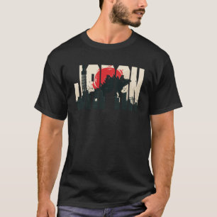 Tokyo Japan Monster Aanslag T-shirt