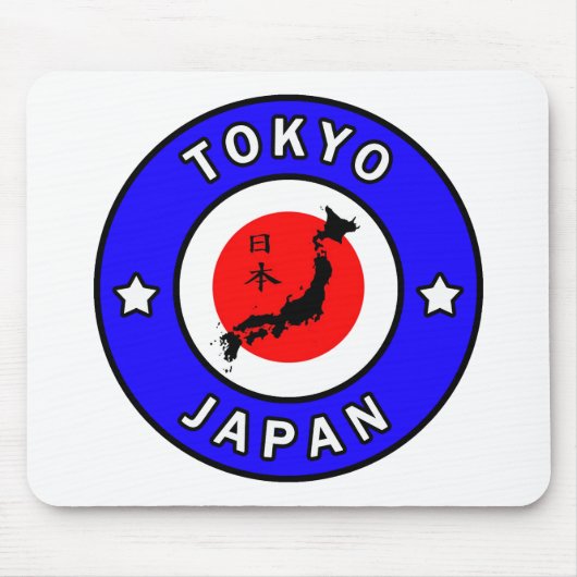 Tokyo Japan Muismat (Voorkant)