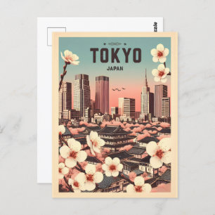 Tokyo Japan reizen  geschenken Briefkaart