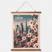 Tokyo Japan reizen geschenken Hangend Wandkleed (Voorkant)