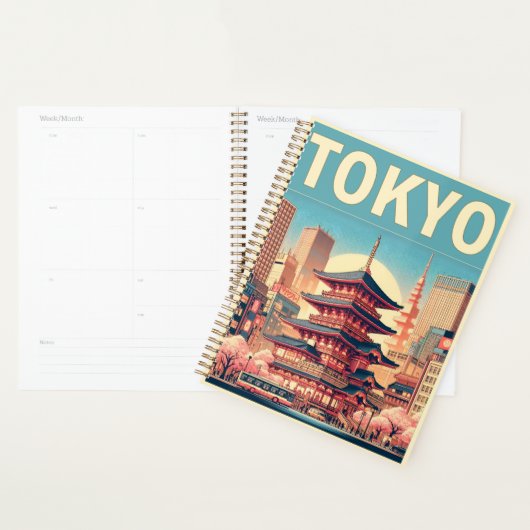 Tokyo Japan reizen geschenken Planner (Display)