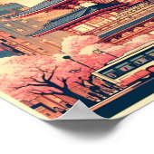 Tokyo Japan reizen  geschenken Poster (Hoek)