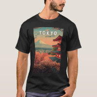 Tokyo Japan Reizen Kunst Vintage