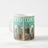 Tokyo Japan reizen  magnitic card geschenken Koffiemok (Voorkant links)