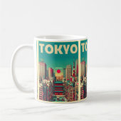 Tokyo Japan reizen  magnitic card geschenken Koffiemok (Links)