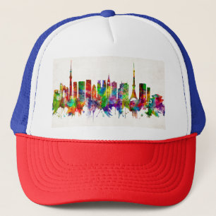 Tokyo Japan Skyline Trucker Pet