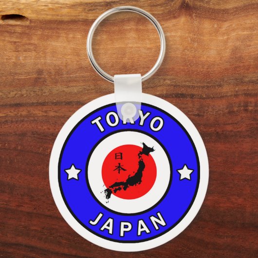 Tokyo Japan sleutelhanger (Voorkant)