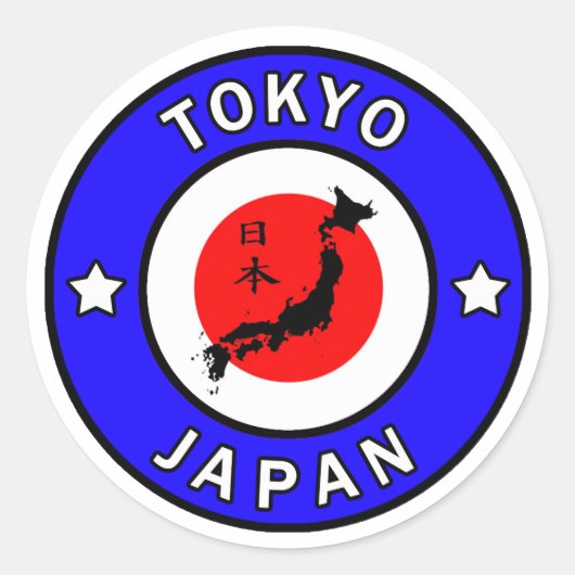 Tokyo Japan sticker (Voorkant)