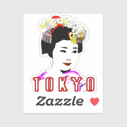 Tokyo Japan Sticker (Vel)