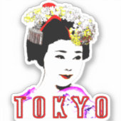 Tokyo Japan Sticker (Voorkant)