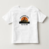 Tokyo Japan Sunset Custom Vacation Kinder Shirts (Voorkant)